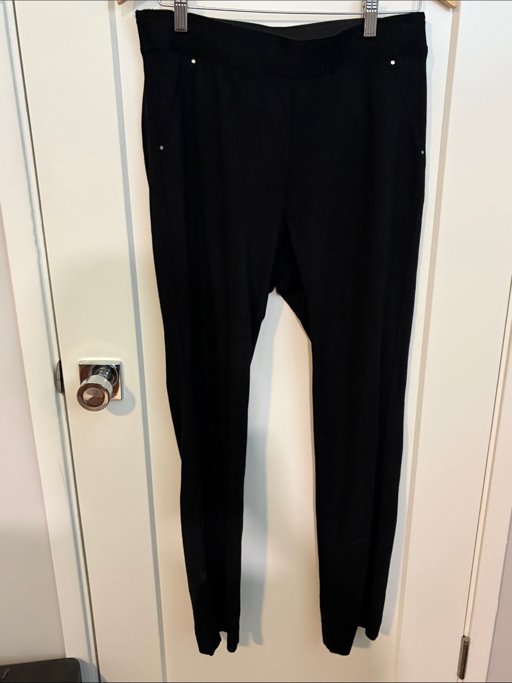 INC International Concepts Black Slim Ponte Leggings